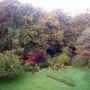 Tuin in herfstkleuren